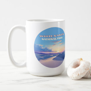 Mug Parc national de White Sands Sunset Dunes Nouveau 