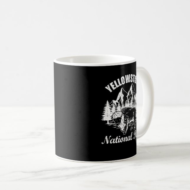 Mug Parc national de Yellowstone Bison Yellowstone (Devant droit)