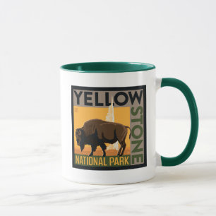 Mug Parc national de Yellowstone Buffalo
