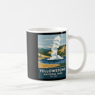 Mug Parc national de Yellowstone Camping randonnée vin