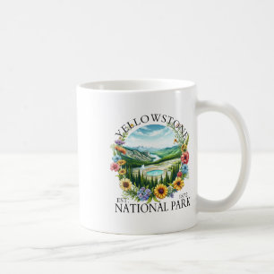 Mug Parc national de Yellowstone Floral Randonnée Camp