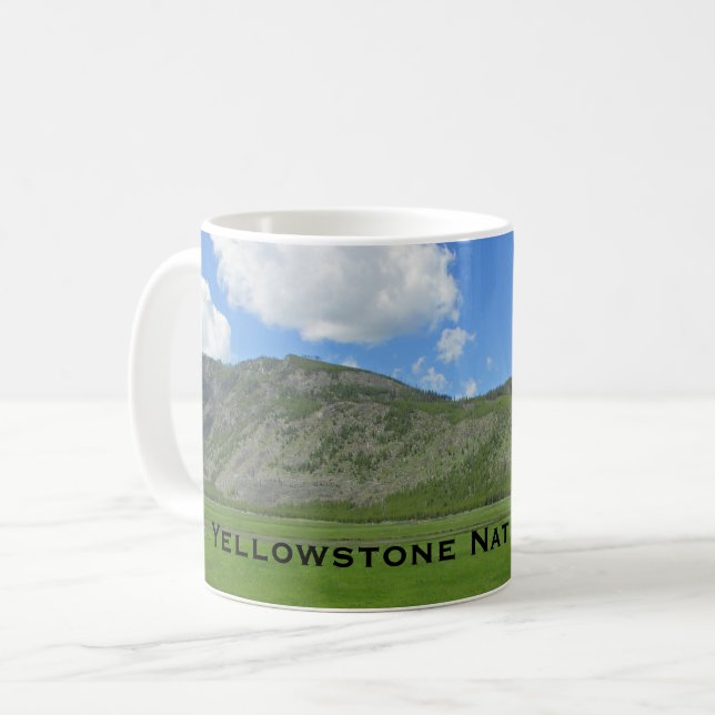 Mug Parc national de Yellowstone Photo Paysage naturel (Devant gauche)