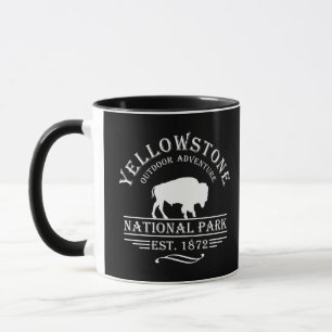 Mug Parc national de Yellowstone vintage