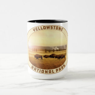Mug Parc national de Yellowstone Wyoming Montana Idaho