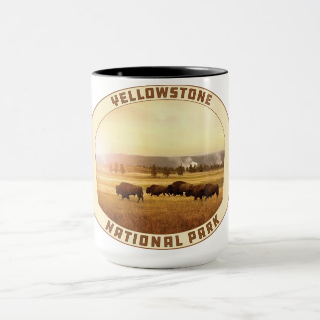 Mug Parc national de Yellowstone Wyoming Montana Idaho (Centre)