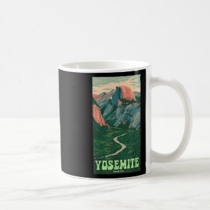 Mug Parc national de Yosemite Demi-dôme vintage, Rando