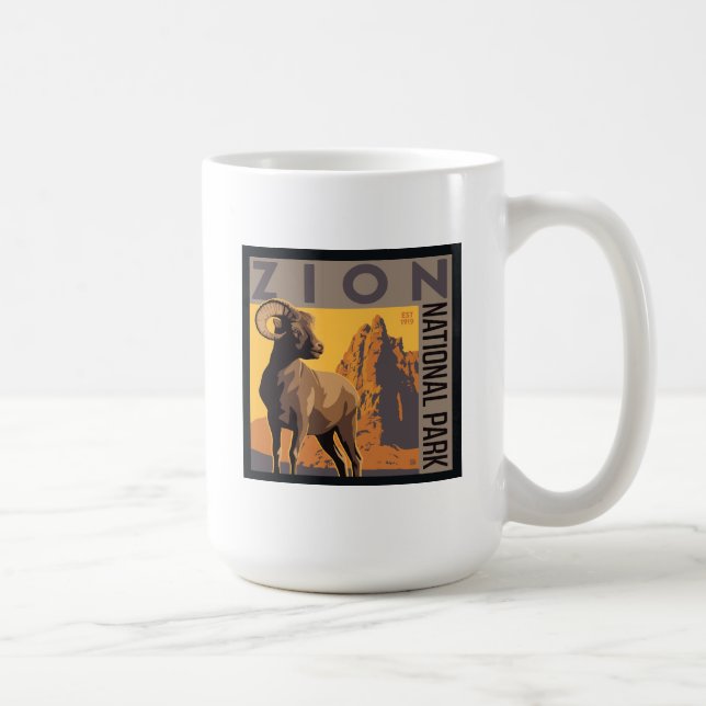 Mug Parc national de Zion | Ram (Droite)