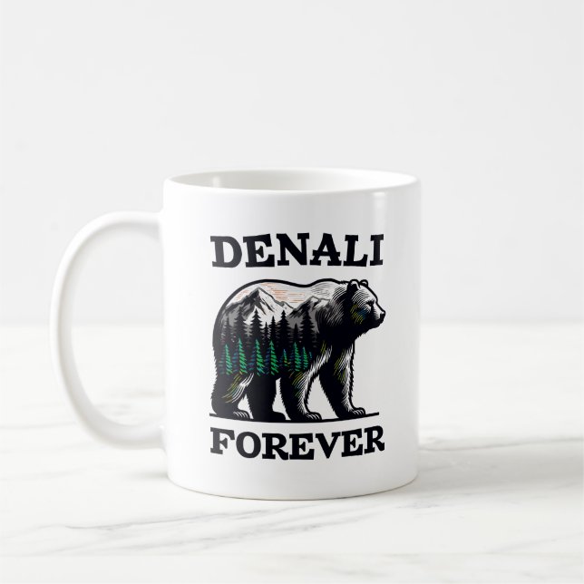 Mug Parc national Denali Forever Alaska Mt McKinley (Gauche)