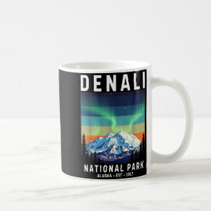 Mug parc national denali vintage alaska mont denali