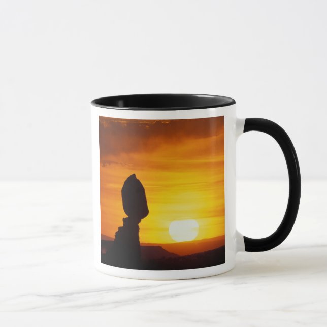 Mug Parc national des Arches, UT Balance Rock à (Droite)
