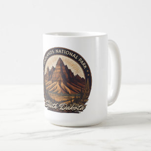 Mug Parc national des Badlands Route du dakota du Sud