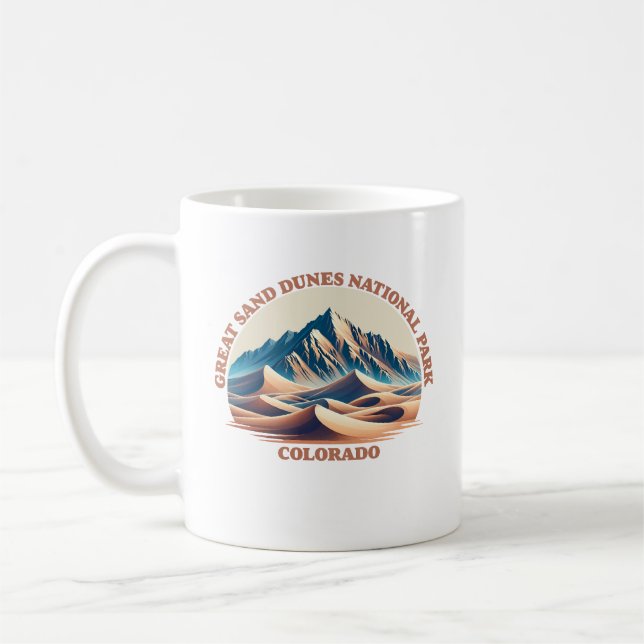 Mug Parc National des Dunes de Sable, Colorado, États- (Gauche)