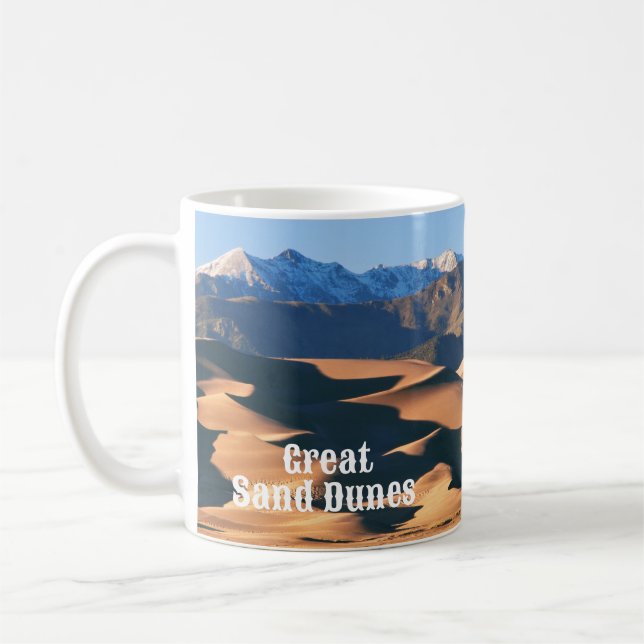 Mug Parc national des grandes dunes de sable au Sunset (Gauche)