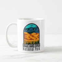 Parc national des Great Sand Dunes Colorado Vintag