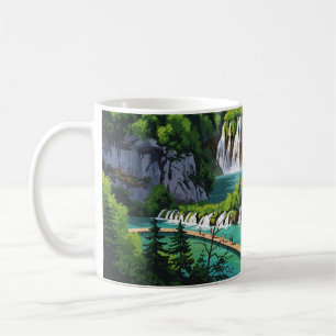 Mug Parc national des lacs Plitvice croatie