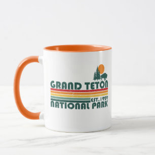 Mug Parc national des montagnes Grand Teton Wyoming