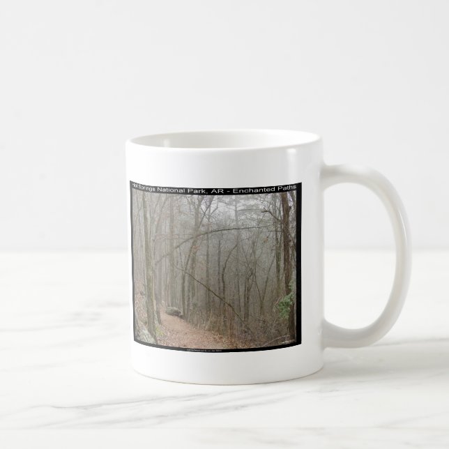 Mug Parc national des sources chaudes, AR - Chemins en (Droite)