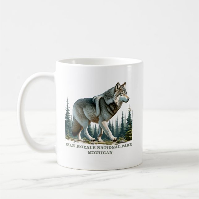 Mug Parc national d'Isle Royale, Michigan (Gauche)