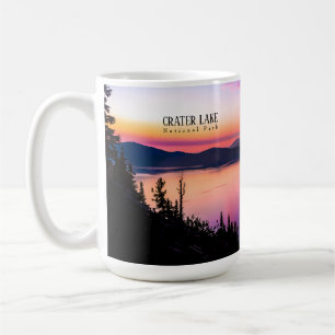 Mug Parc national du Crater Lake Oregon At Sunset Coff