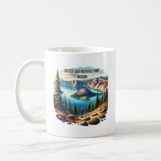 Mug Parc national du lac Crater Oregon