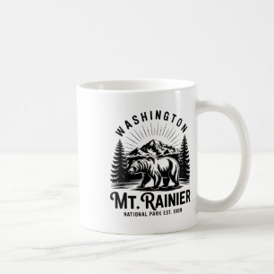 Mug Parc national du mont Rainier Washington Pnw Vinta