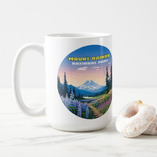 Mug Parc national du Mont Rainier Washington Retro