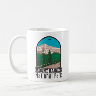 Mug Parc national du Mont Rainier Washington Vintage
