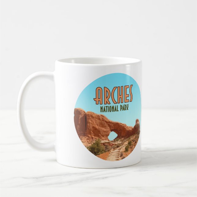 Mug Parc national d'Utah Vintage (Gauche)