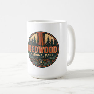 Mug Parc national et état de Redwood, Californie côtiè