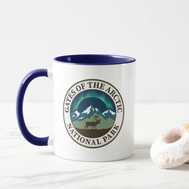 Mug Parc national Gates of the Arctic (Avec donut)
