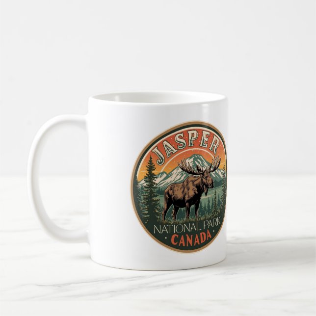 Mug Parc national Jasper, aventure dans les montagnes  (Gauche)