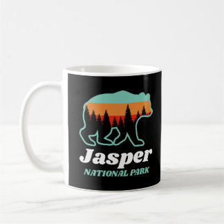 Mug Parc national Jasper Rétro-ours Canada