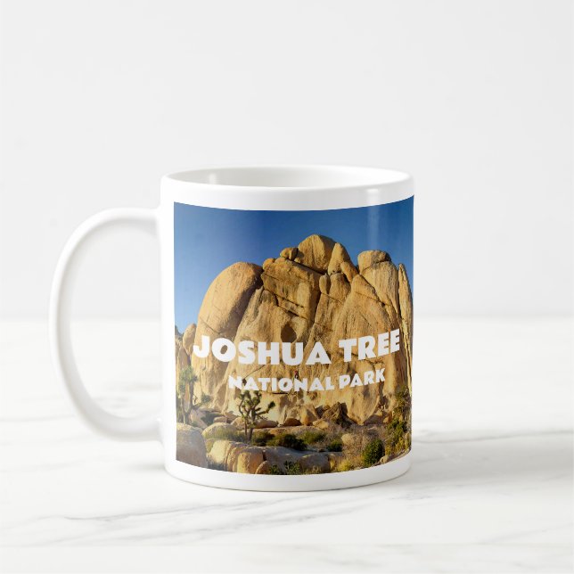Mug Parc national Joshua Tree, Rocher de la vieille fe (Gauche)