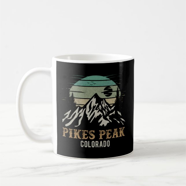 Mug Parc national Pikes Peak Marchandises Randonnées P (Gauche)