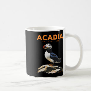 Mug Parc national rétro d'Acadie Macareux atlantique O