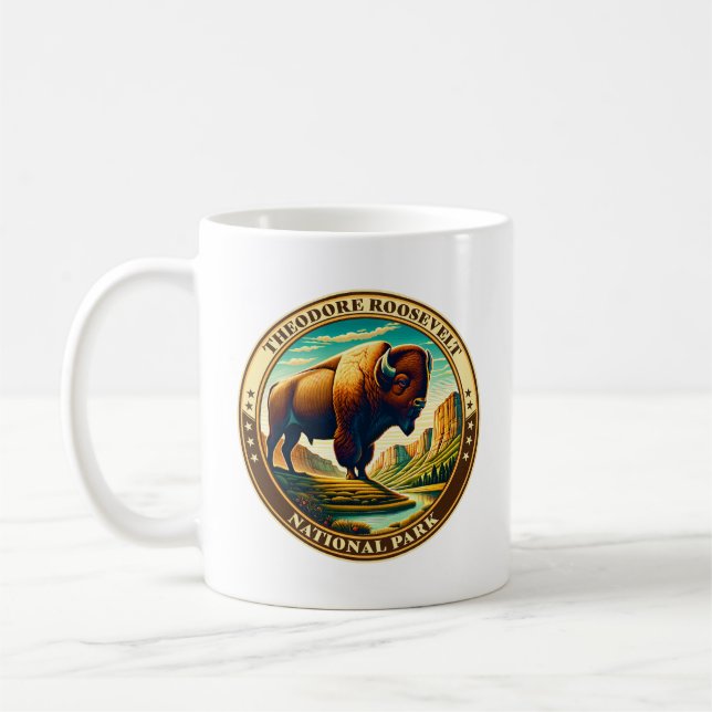 Mug Parc national Theodore Roosevelt Dakota du Nord (Gauche)