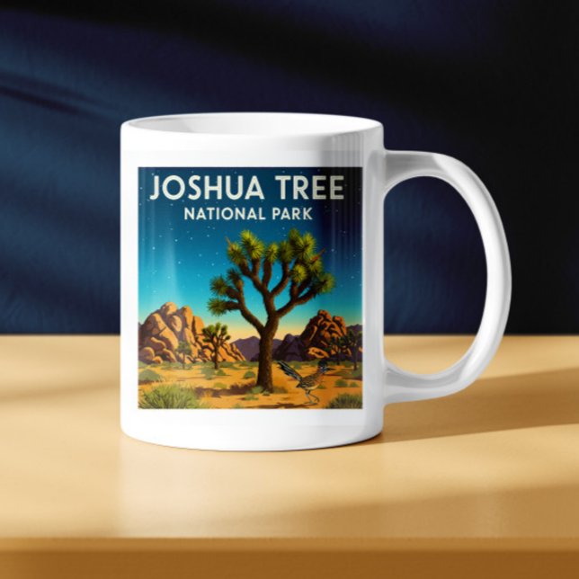 Mug Parc national vintage de Joshua Tree (Créateur téléchargé)