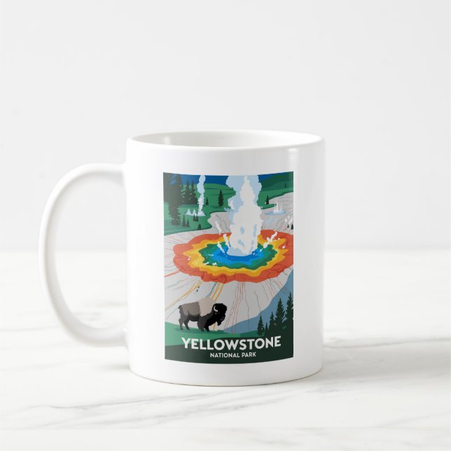 Mug Parc national Vivid Yellowstone (Gauche)