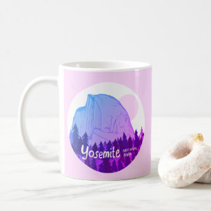 Mug Parc national Yosemite Demi-Dôme Violet Lilac