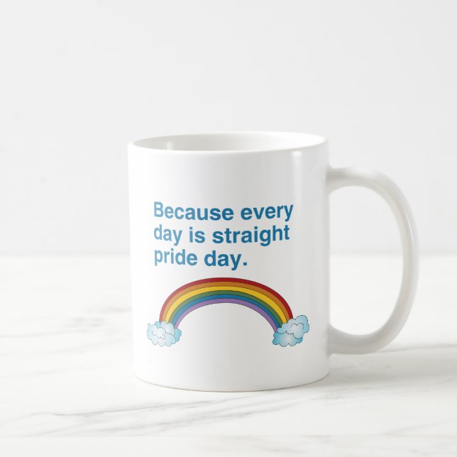 Mug Parce que chaque jour est la journée de la fierté  (Droite)