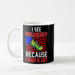 Mug Parce Que J'Ai Couru Beaucoup Moitié Marathon Fitn