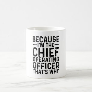 Mug Parce que je suis le chef de l'exploitation C'est