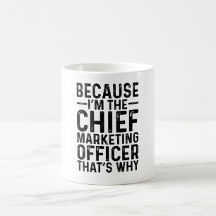 Mug Parce que je suis le Directeur Marketing C'est pou