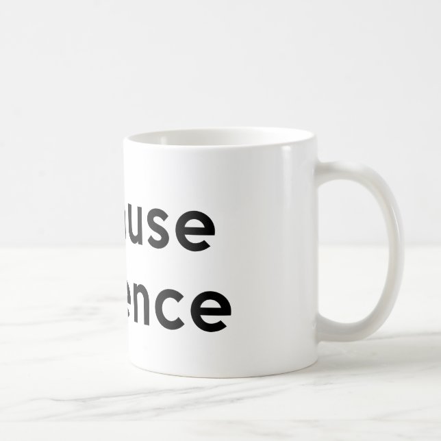 Mug Parce que la science (Droite)