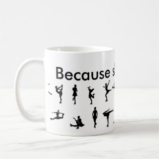 Mug parce que le patinage est la vie