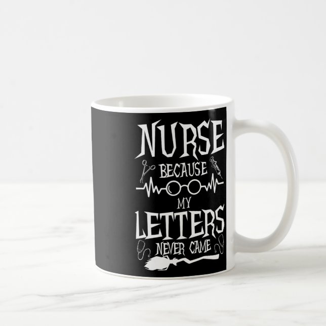 Mug Parce Que Mes Lettres Ne Sont Jamais Venues Drôle  (Droite)
