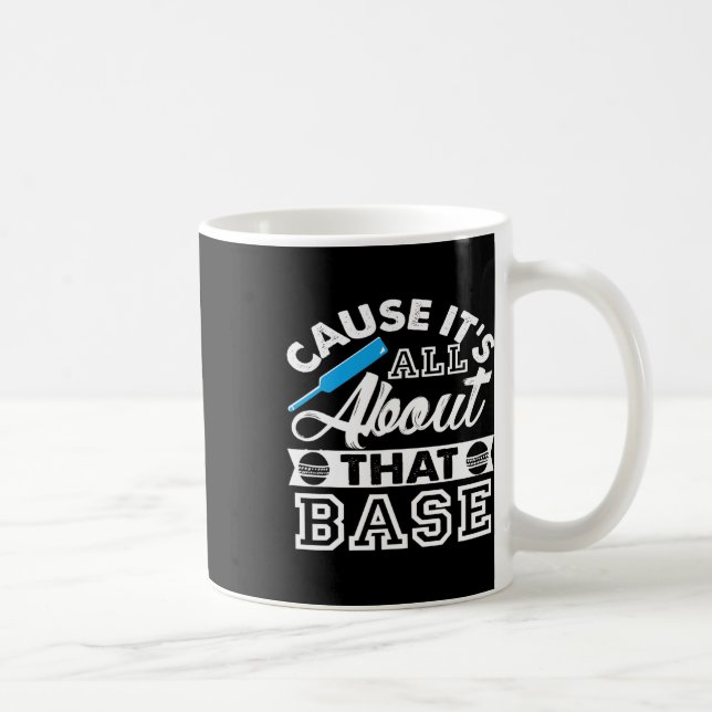 Mug Parce que tout est question de cet humour drôle de (Droite)