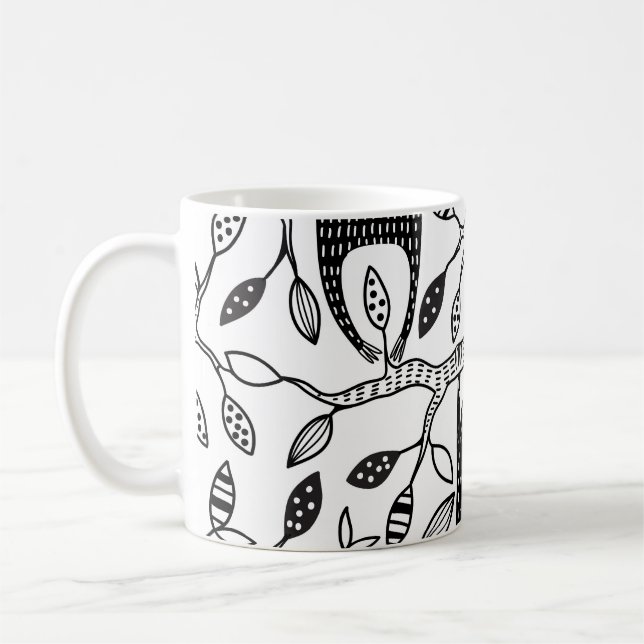 Mug Parcelles réfrigérées : Motif animal mignon. (Gauche)