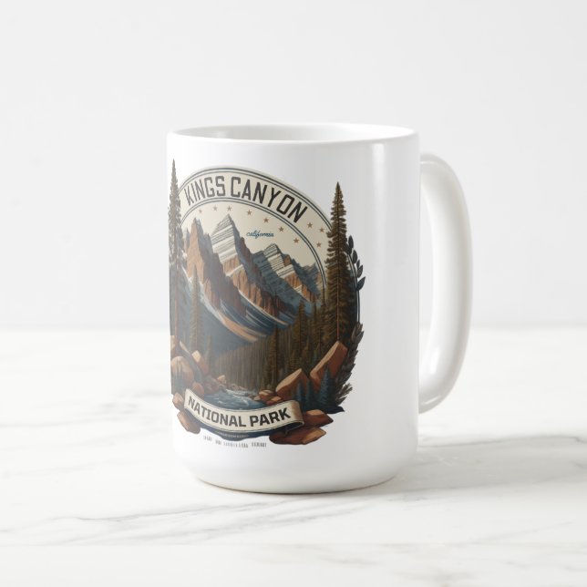 Mug Parcs nationaux du canyon de Sequoia et de Kings e (Devant droit)