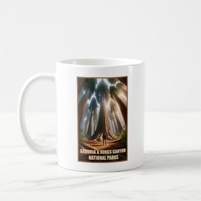 Mug Parcs nationaux du canyon de Sequoia & Kings (Gauche)